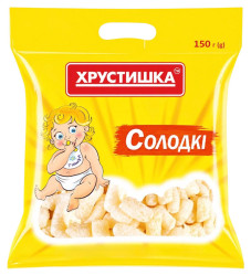 Kukuřičné tyčinky sladké neglazované TM 150g Chrustyška