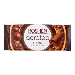 Hořká bublinková čokoláda Roshen 80 g