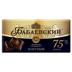 Hořká čokoláda Babaevsky Elitní 200g