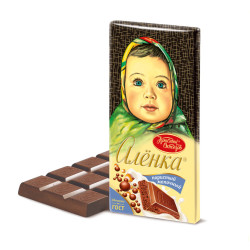 Mléčná bublinková čokoláda ALENKA 90g