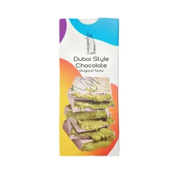 Bílá čokoláda s originální příchutí 100g Dubai Style