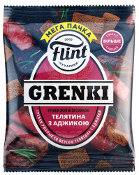 Grenky s příchutí telecího masa s adžikou 70g Flint