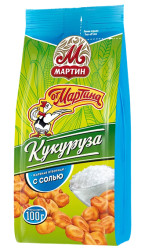Kukuřice smažená se solí 100 g Martin