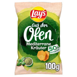Bramborové chipsy s příchutí koření 100 g Lays