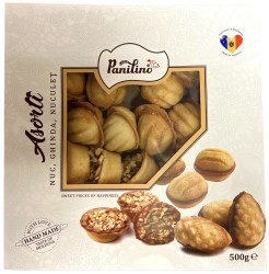 Sušenky Oříšky, Šišky, Košíky 500g Panilino