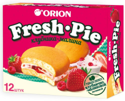 Fresh-pie s náplňí jahody-malina 300g Orion
