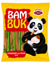 Tyčinky Bam-Buk s jahodovou příchutí 160g ABK