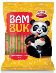 Tyčinky s jahodovou příchutí Bam-Buk 200g ABK