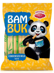Tyčinky s příchutí kondenzovaného mléka Bam-Buk 200g ABK