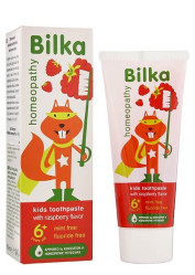 Dětská zubní pasta Malina 50ml Bilkadent