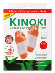Detox náplasti na nohy 10ks Kinoki