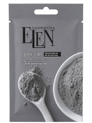 Černý hlína s aktivním uhlím a extraktem Aloe Vera 40g Elen