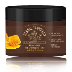 Maska na poškozené vlasy Žito a med 300ml Herbal Trditions