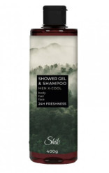 Sprchový gel–šampon Men X-Cool 400 ml Shik