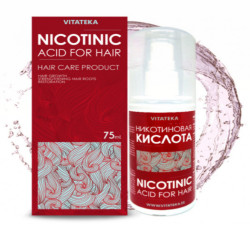 Kyselina nikotinová na vlasy 75ml Vitateka