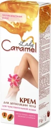 Tělový depilační krém pro citlivou pokožku 100ml Lady Caramel