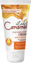 Hydratační krém po depilaci pro citlivou pokožku 150ml Lady Caramel