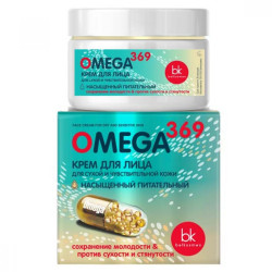 Krém na obličej pro suchou a citlivou pokožku 48g OMEGA 369