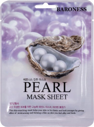 Pleťová maska s extraktem perel 21g Baroness