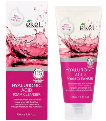 Čsticí pěna na obličej s kyselinou hyaluronovou 100ml Ekel