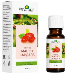 Éterický olej Santalové dřevo 10ml Mirolla
