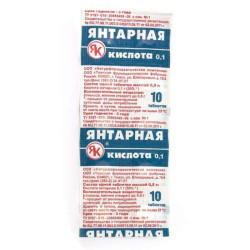 Jantarnaja kislota 10tab*500mg