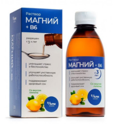 Magnesium + B6 roztok 250ml PharmGroup