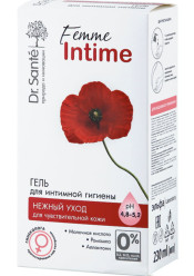 Gel na intimní hygienu pro citlivou pokožku 230ml Dr.Sante