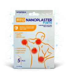 FITO NANOPLASTER FORTE náplasti na svaly a klouby 5ks Vitateka