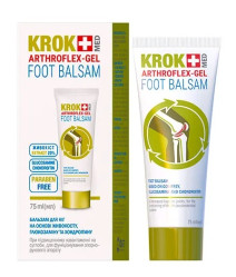 Balzám na nohy s chondroitinem a glukosaminem 75ml Krok Med