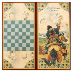 Stolní hra Nardy Sokolinaja ochota 500x250mm