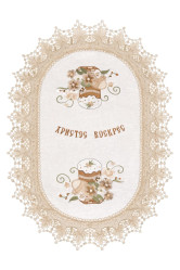 Velikonoční ubrousky do košíku 60×40 cm