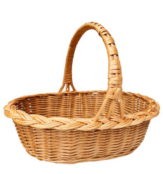 Velikonoční košík Kosička přírodní M