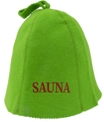 Čepice na banju (saunu) zelený