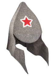 Шапка для бани (сауны) Будёновка