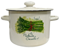 Smaltovaný kastrol 4,5L Chřest