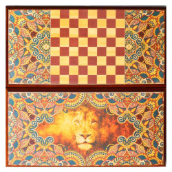 Stolní hra Nardy Lev 500x250mm