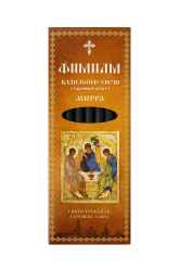 Sada kadidlových svíček 7 ks „Mirra“ Svjato-troická Sergejeva lavra Fimiam