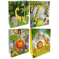 Dárková taška pro detí 23x18cm zvířata