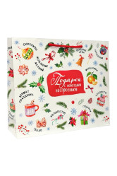 Dárková taška „Vánoční“ 27×23 cm
