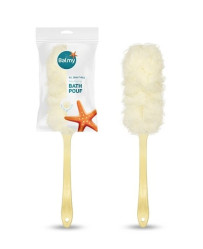 Koupelnová žínka s barevnou rukojetí Balmy