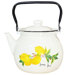 Эмалированный чайник 3,5Л Lemon Tree