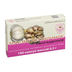 Obohacený česnekový olej na posílení organismu 100kps 30g