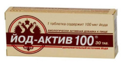 Jod-Aktiv 100mkg 30tbl 7,5g
