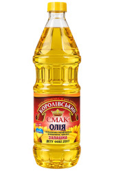 Nerafinovaný aromatický slunečnicový olej 0,88L Korolivskyj smak