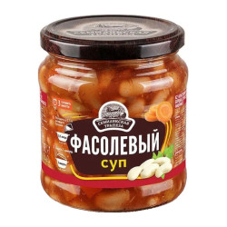 Fazolová polévka 470g Semilukskaja Trapeza
