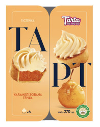 Пирожные Тарт Карамелизированная Груша 270г TARTA