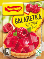 Želé s příchutí maliny 75 g Galaretka Winiary