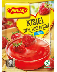Kisel s jahodovou príchuťou 77g Winiary