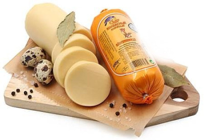 Uzený klobásový sýr 45% 300g Vorona i Lisa